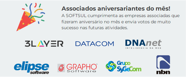 Aniversário de Empresas associadas no mês de setembro